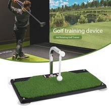 Almofada para treinamento de golfe, aparelho para treino de golfe, esteira reforçada, dispositivo de balanço, treinador interno, 360, rotativo 2024 - compre barato