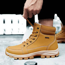 Classic Winter Boots Men Keep Warm Casual Platform Ankle Shoes Man Outdoor Martin Boots Male Snow Boot Mens Drop Shipping 39-45 2024 - buy cheap