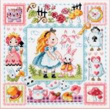HH 14/16/18/27/28  Lovely Counted Cross Stitch Kit Alice in Wonderland Fairy Tale Fairytale Fairyland SO 2024 - buy cheap