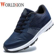 Men Training Golf Sneakers Anti Slip Spikeless Golf Shoes Black Gray Outdoor Walking Shoes Men Big Size 39-48 Golfing Sneakers 2024 - buy cheap