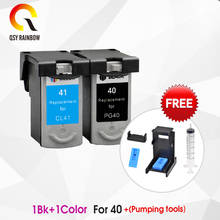 QSYRAINBOW Compatible PG 40 CL 41 PG40 41 Ink Cartridge for CANON iP1200 mp140 iP1600 iP1700 iP1800 iP2200 iP2400 MP150  2024 - buy cheap