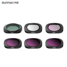 3/4/6 Pcs Sunnylife FIMI PALM /2 MCUV CPL ND ND4 ND8 ND16 ND32 Lens Filter Set For FIMI PALM2 Gimbal Camera Accessories 2024 - buy cheap