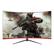 Amoi-monitor gamer lcd com tela curva de 27 ", 165hz, 1920x1080p, hd, para jogos, computadores de mesa, hdmi 2024 - compre barato