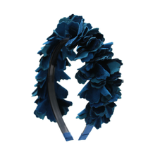 Новинка 2021, модный бархатный цветок shag OEM, повязка для волос, детские модные аксессуары для волос на всю голову с пластиковой лентой с зубцами 2024 - купить недорого