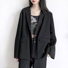 2021 Spring Autumn New Women's Small Suit Jacket British Style Korean Loose Casual Female Student Suit Jacket Office Lady Coats 2024 - buy cheap