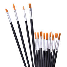 6-12 pcs Painting Brush Set Nylon Hair Watercolor Gouache Acrylic Oil Painting Brushes Drawing Art Supply 2024 - buy cheap