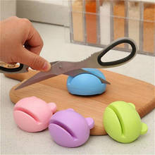 Knife Sharpener Multifunction Cartoon Design Stable Mini Knife Sharpener Kitchen Tools Grindstone Scissors Kitchen Gadgets 2024 - buy cheap