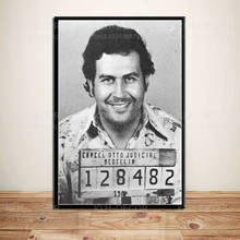 S318 Poster Prints Pablo Emilio Escobar Poster Canvas Oil Painting Art Wall Pictures Living Room Home Decor 2024 - buy cheap