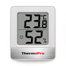 ThermoPro TP49 Mini Hygrometer Weather Station Black White Digital Room Thermometer Hygrometer Temperature Humidity Monitor 2024 - buy cheap