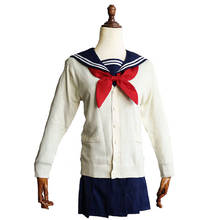 Disfraz de Cosplay de My Hero Academia, Boku No Hero Academia, uniforme Himiko Toga, minifalda plisada, conjunto de cárdigans 2024 - compra barato