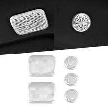Car styling Audio Speaker For Cadillac CT4 2020 2021 Dashboard Loudspeaker Cover Stickers Trim Accessories LHD 2024 - buy cheap