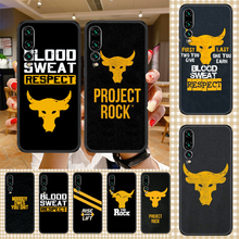 Capa de celular rock dwayne jackson, capinha de silicone para huawei p mate p10 p20 p30 p40 10 20 smart z pro lite 2019 2024 - compre barato