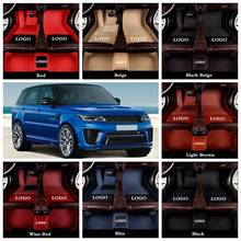 Alfombrillas personalizadas para coche Land Rover LR2 LR3 LR4 Range Rover Sport Velar Evoque Discovery Freelander 2024 - compra barato