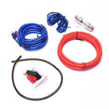 Cable de alimentación 10GA, soporte de fusible, Subwoofer, altavoz, amplificador de Audio para coche, Kit de cables de instalación, 1 Juego, nuevo 2024 - compra barato