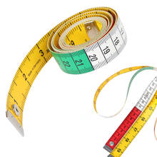 Regla de medición corporal para costura, cinta métrica de sastre, suave, plana, 60 pulgadas, 1,5 m, 1 unidad 2024 - compra barato