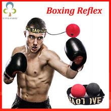 Boxing Reflex Speed Punch Ball Sanda Boxer Raising Reaction Force Hand Eye Training Set Stress Gym Boxing Muay Thai Exercise ZXH 2024 - buy cheap