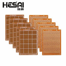 Prototipo de papel PCB de cobre, placa Universal de experimentos matricial, 5x7cm, 10 Uds. 2024 - compra barato