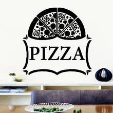 Papel de parede adesivo para cozinha, pizza removível, papel de parede para crianças, sala de estar, casa, decoração, decalque de arte 2024 - compre barato