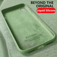 Тонкий ударопрочный жидкий силиконовый мягкий чехол для телефона iPhone 11 Pro X XR XS Max 7 8 6 6S Plus, чехол ярких цветов для iPhone 5 SE 5S 2024 - купить недорого