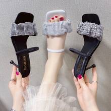 2021 Fashion Women Sandals Open Toe Party Pumps Thin High Heels Elegant Nightclub Dress Shoes High Quality Sandals Pumps 2024 - buy cheap