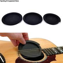 Tampa do orifício de som da guitarra, tampa de silicone para violão acústico de 8.6/10/10.2cm, proteção das partes do violão 2024 - compre barato