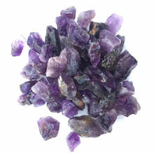 Purple Amethyst Crystals Rough Stones Wholesale Natural Carved Raw Gemstone For Decoration 2024 - buy cheap