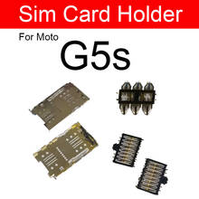 Conjunto 1 SIM & SD Card Tray Para Moto Motorola G5s Adaptador Titular Do Cartão de Memória Sim Slot Soquete Fita Flex de Substituição de Reparação cabo 2024 - compre barato