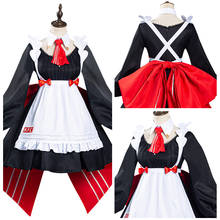 Disfraz de Anime Genshin Impact, traje de sirvienta Noelle, para Halloween y Carnaval 2024 - compra barato