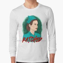 Mildred Ratched Long Sleeve T Shirt 100% Pure Cotton Big Size Ratched Mildred Mildred Ratched One Flew Over The Cuckoos Nest 2024 - buy cheap