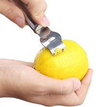 Pelador de limón de acero inoxidable, rallador de naranja y fruta cítrica, utensilios de cocina, Bar, Accesorios, utensilios, 2021 2024 - compra barato