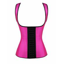 Good Elastic 100% Latex Rubber Waist Cincher Waist Trainer Vest Body Shaper Underbust Corset Women Sports Korsett With 3 hooks 2024 - buy cheap