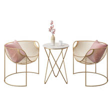 Light Extravagant Gold Dining Chair Cheap Gold Metal Chair Pink Restaurant Chairs Living Room Furniture Sillas Comedor Cadeira 2024 - buy cheap