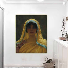 Lienzo de pintura al óleo de Citon John William Godward, obra de arte para colgar en la pared, póster, imagen, decoración para el hogar y la sala de estar 2024 - compra barato