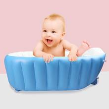 Portable Baby Tub Bathtub Inflatable Child Tub Hot Cushion Winner Keep Warm Newborn Portable Folding Tub 2024 - buy cheap