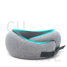 U-shaped Pillow Travel Neck Pillow Memory Cotton Can Accommodate Travel Pillow Adult Nap Aircraft U-shaped Cervical Pillow 2024 - buy cheap
