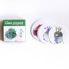 40 pcs/pack Kawaii Plants Succulents Mini Paper Sticker Decorative Stationery Stickers Scrapbooking DIY Diary Album Stick Label 2024 - buy cheap