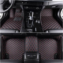 Custom 5 Seat car floor mats for hyundai santa fe tucson i30 i40 ix25 ix35 sonata kona car mats auto accessories 2024 - buy cheap