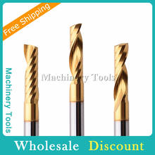 One Flute Wood Down Cutter Endmill Cnc Milling Tools Tungsten Steel Acrylic Milling Cutter Carbide End Mill 2024 - buy cheap