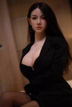 Bonecas sexuais de silicone robô japonês 158cm, bonecas realistas do anime amor para homens, peitos grandes, vagina sexy, brinquedos adultos 2024 - compre barato