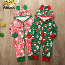 2020 Autumn Winter Newborn Baby Clothes Unisex Christmas Clothes Boys Rompers Kids Costume For Girl Infant Jumpsuit 0-18 Month 2024 - buy cheap