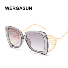 WERGASUN Brand Designer Sunglasses Women 2020 High Quality Retro Sunglasses Women Glasses Women Luxury Oculos De Sol 2024 - buy cheap