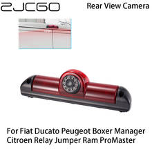 Автомобильная камера заднего вида ZJCGO для парковки Fiat Ducato Peugeot Boxer Manager Citroen Relay Jumper Ram ProMaster 2024 - купить недорого