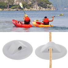 Durable PVC Inflatable Boat Kayak Canoe Rope Buckle Mount Patch Accessories Inflatable Boat Rope Mount Patch 2024 - buy cheap