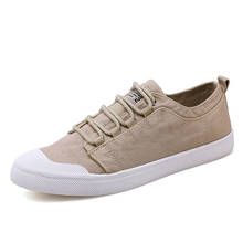 Sapatos de pano antigo de pequim para homens, versão coreana da tendência de desodorante casual wild, respirável, sapatos preguiçosos de maré 2024 - compre barato