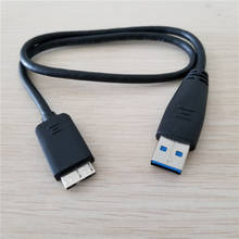 NEW 45cm usb 3.0 micro 10 pin data transfer short cable for WD for Hitachi for Toshiba for Seagate external hard drive 2024 - buy cheap