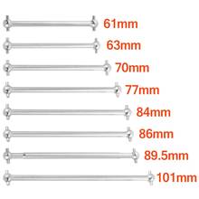 2pcs Steel Metal RC Car Drive Shaft Dogbone 61mm 63mm 70mm 77mm 84mm 86mm 89.5mm 101mm 2024 - buy cheap