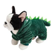 1pc Party Halloween Decoration Cute Dinosaur Shape Dog Clothes Jumpsuits for Pets Dog Puppy Hoodie Clothes DIY Cosplay Costume 2024 - buy cheap