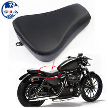 Motorcycle Driver Front Leather solo Seat Pillow Cushion For Harley Sportster Forty Eight XL1200 883 72 48 2024 - buy cheap