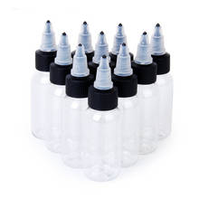 30ml Tattoo Pigment Ink Bottles Twist Cap Empty Plastic Transparent Tattoos Ink Pigment Clear Bottle Supplies Tools 2024 - buy cheap