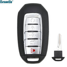 4+1/5 Buttons Smart Remote Control car Key Case Shell fob for Infiniti QX QX60 2019 2020 with emergency key 2024 - buy cheap